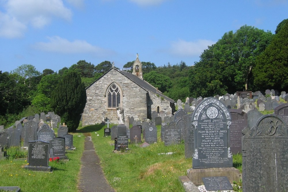 Commonwealth War Graves St. Egryn Churchyard #1