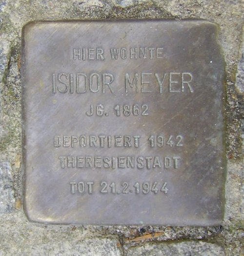 Stolperstein Bahnhofstraße 21 #1