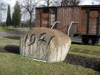 Monument Sovjet Deportaties Riga