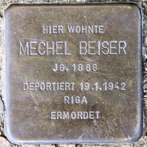 Stolpersteine Wernerstrae 10