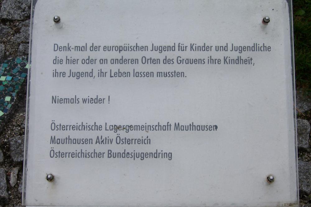 Monument van de Europese Jeugd Mauthausen #2