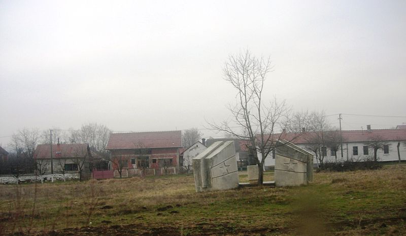 Monument Omgekomen Partizanen Kosančić #1