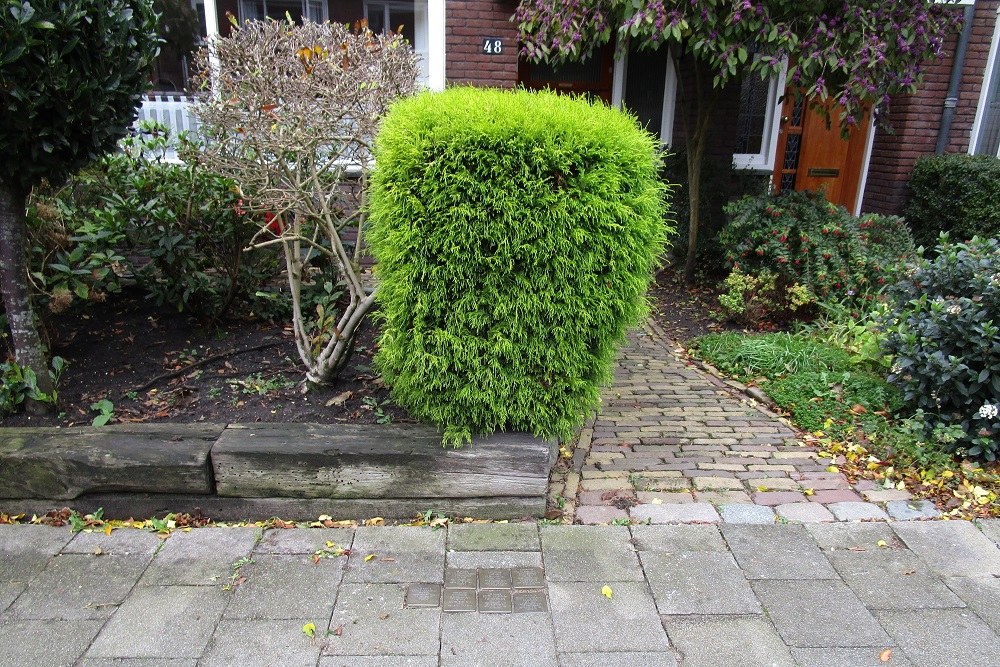 Stolpersteine Händelstraat 48 #5
