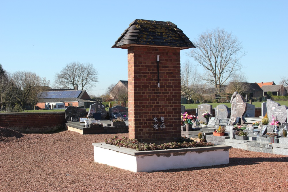 Oorlogsmonument Begraafplaats Bouvignies #2