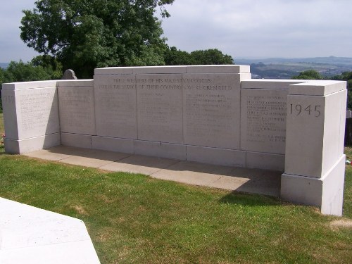 Monument Plymouth City Crematorium #1