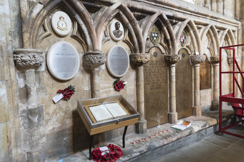 Rolls of Honour World War Two Selby Abbey #4