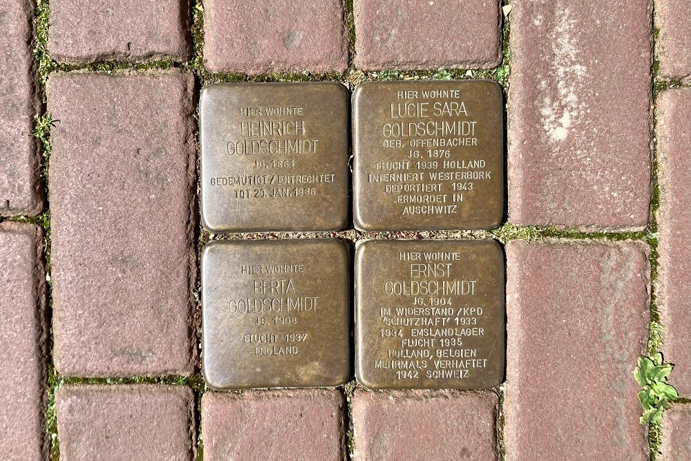Stolpersteine An der Münze 3