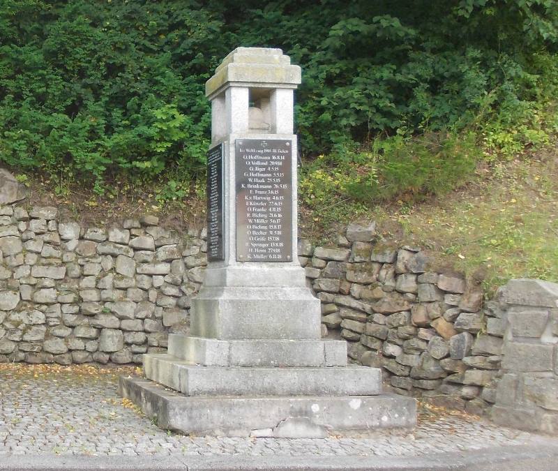 Monument Eerste Wereldoorlog Wangen