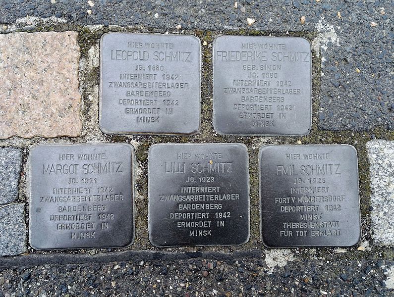 Stolpersteine Bttgasse 14