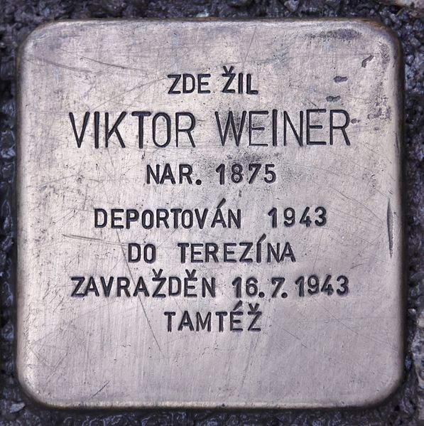 Stolpersteine panovskho 172