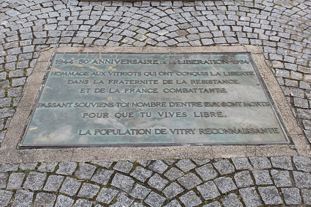 Monument 50e Verjaardag Bevrijding Vitry-sur-Seine #1