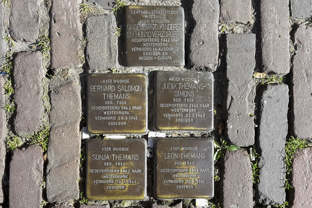 Stolpersteine Nieuwegracht 92