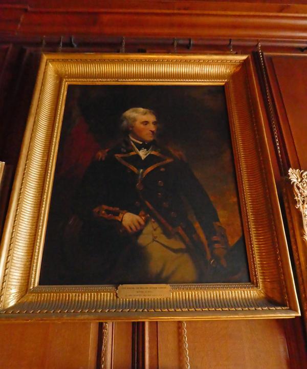 Painting of Admiral Sir William Fairfax #1