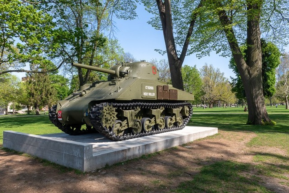 First Hussars Monument (M4 Sherman Tank 