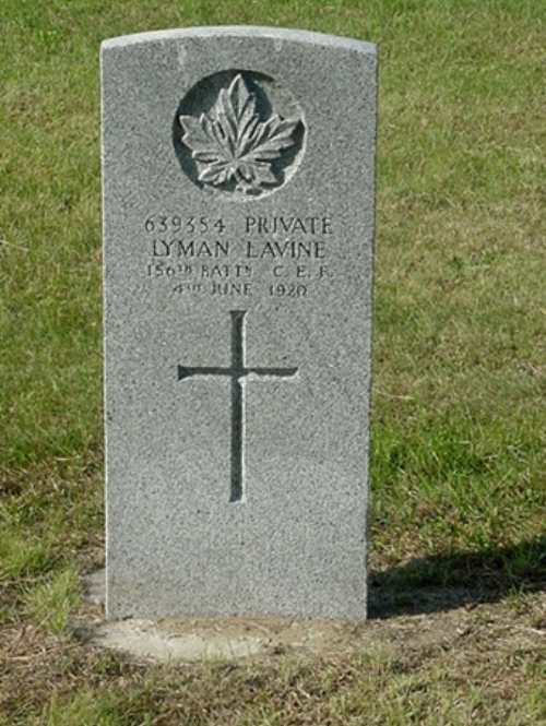 Commonwealth War Grave Old Pine Grove Cemetery