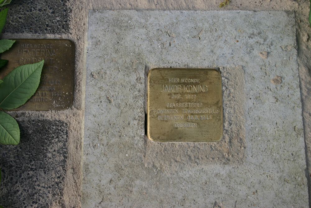 Stolpersteine H.W. Mesdagstraat 71a #2