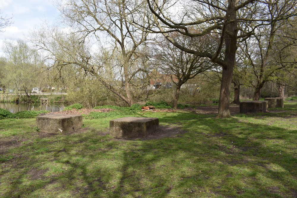 Remains Tank Barrier Castle Park