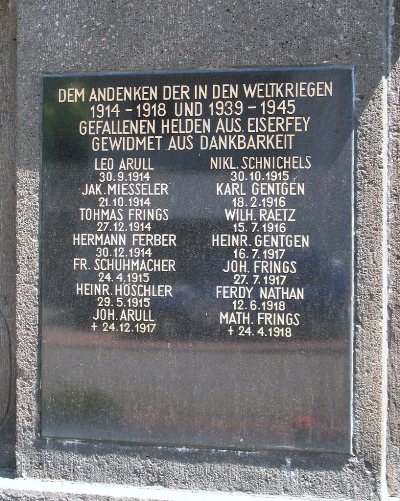 War Memorial Eiserfey #2