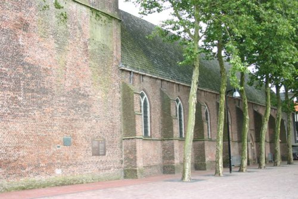 Plaque Tower Great Church Meppel #3