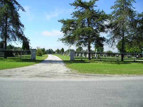 Commonwealth War Grave St. Medard de Warwick Cemetery #1