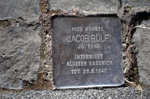 Stumbling Stone Argelanderstraße 135