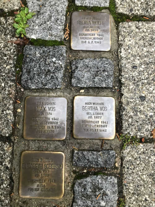 Stumbling Stones Lindenstraße 4 #1
