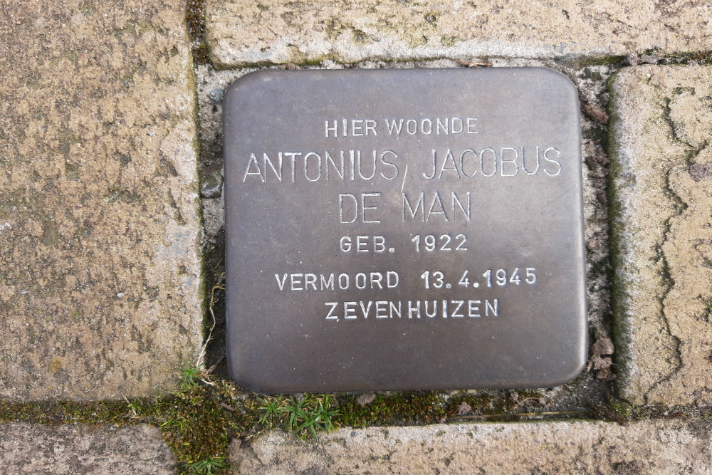 Stolperstein Jonkersvaart #1