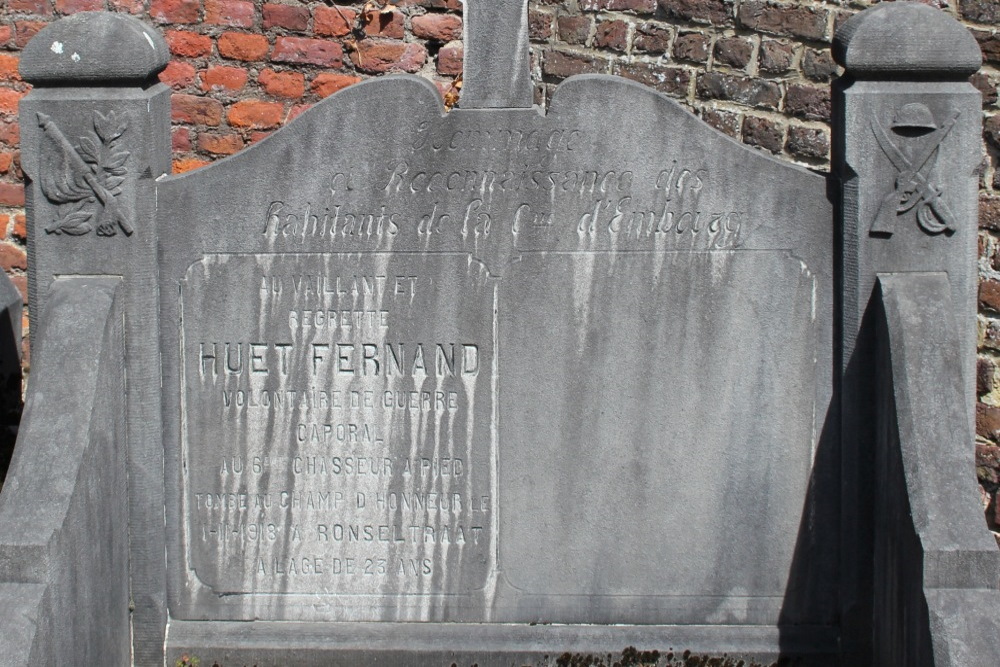Belgian War Grave Embourg #2