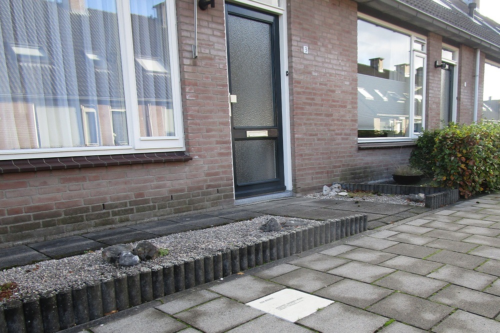 Herdenkingssteen Stijn Streuvelsstraat 3 #2