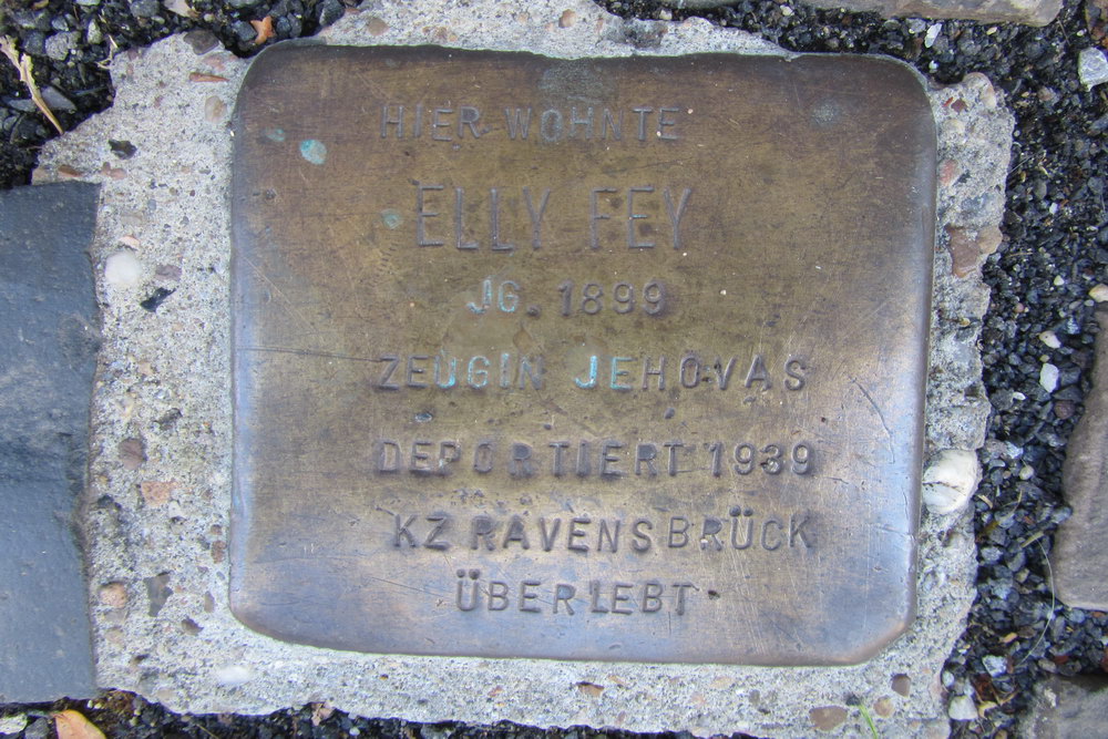 Stolperstein Wilhelmstraße 85 #1