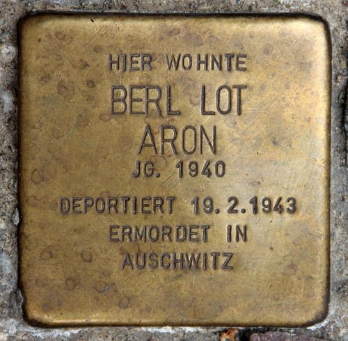 Stolpersteine Choriner Strae 53 #1