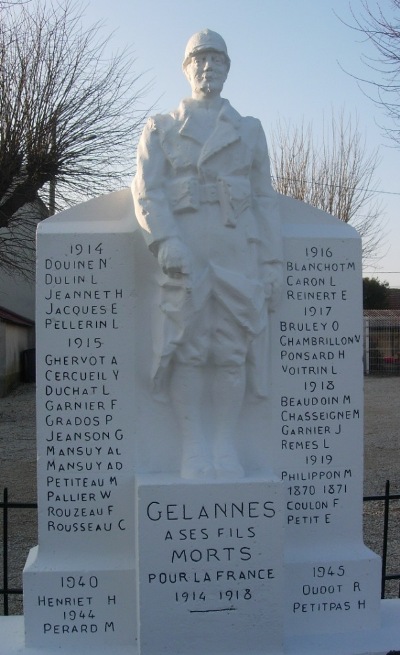 Oorlogsmonument Glannes #1