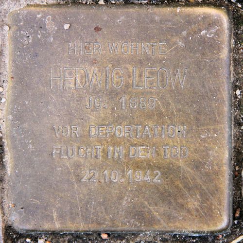 Stumbling Stones Joachim-Friedrich-Straße 55 #2