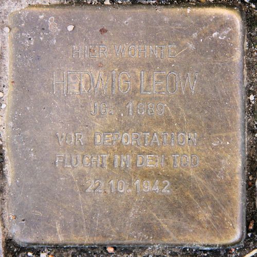 Stolpersteine Joachim-Friedrich-Strae 55 #2