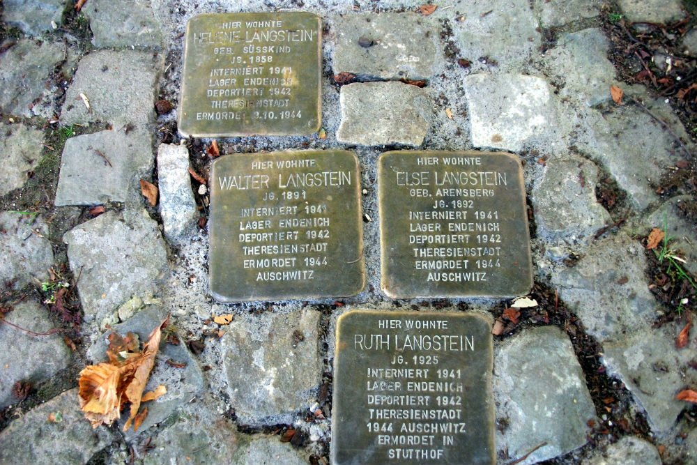 Stolpersteine Poppelsdorfer Allee 110