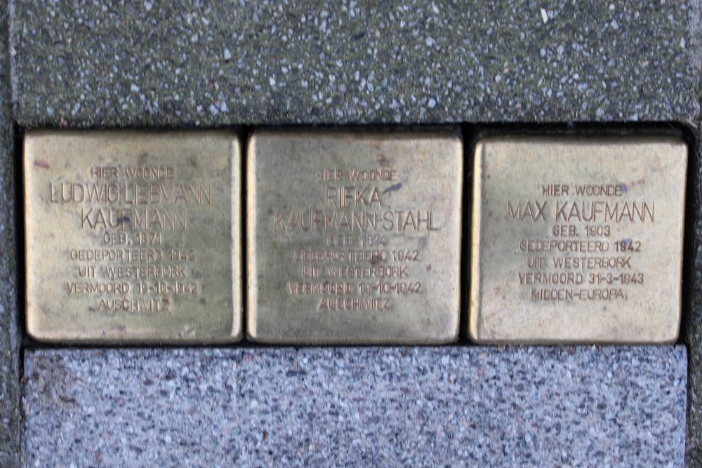 Stolpersteine Sourystraat 29 #1