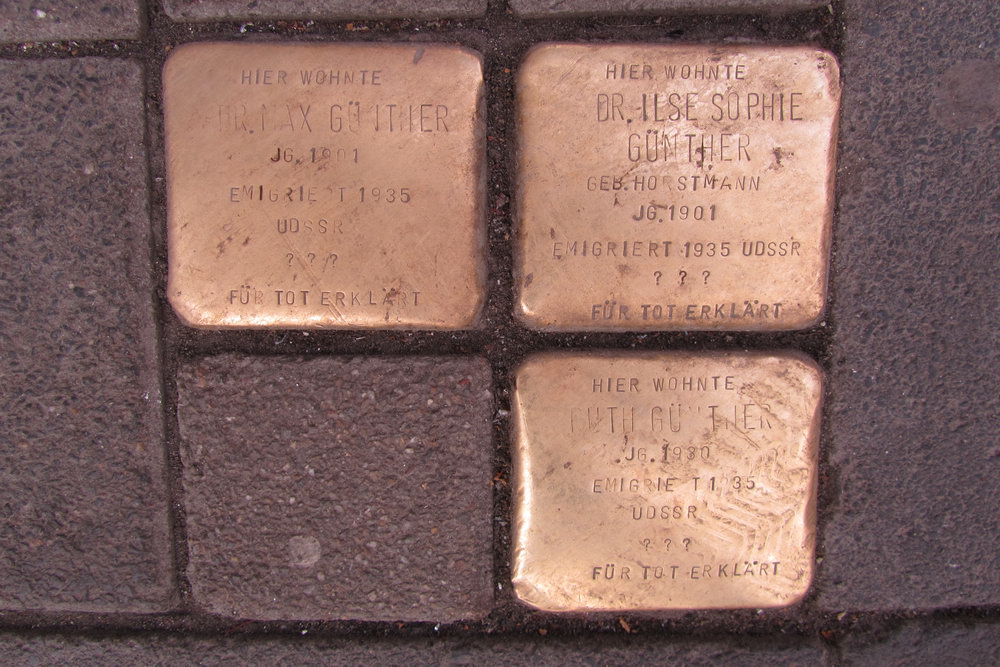 Stolpersteine Hohenstaufenring 31 #2