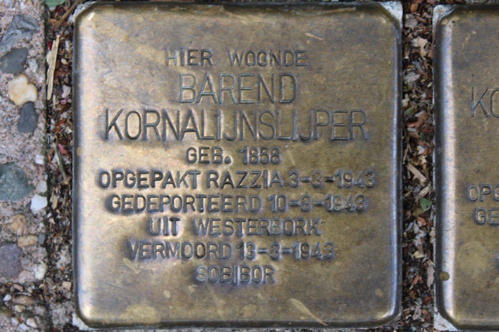 Stolpersteine Nieuwe Kerkstraat 401-443 #2
