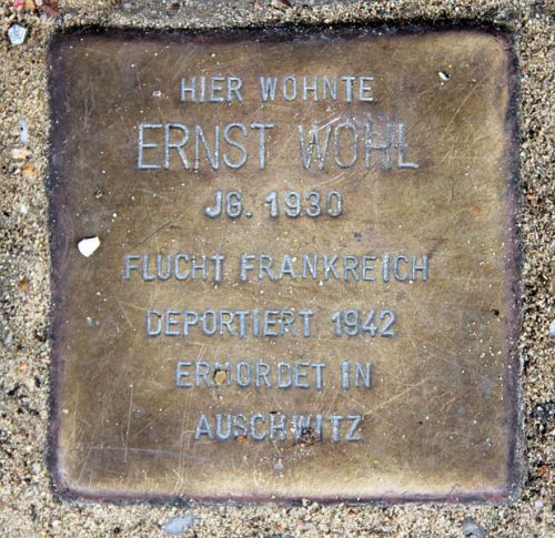 Stumbling Stones Tile-Wardenberg-Straße 26 #3