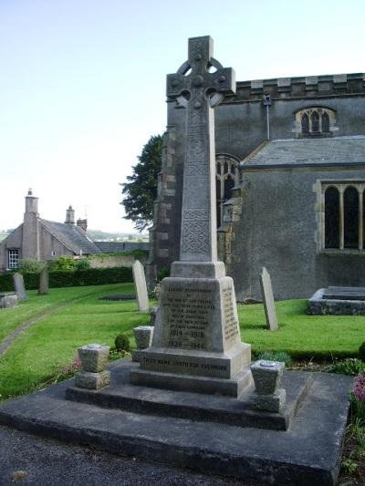 War Memorial Warton #1