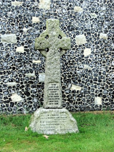 War Memorial Patrixbourne #1