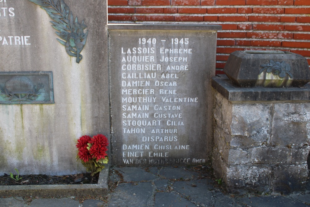 Oorlogsmonument Sars-la-Bruyère #3