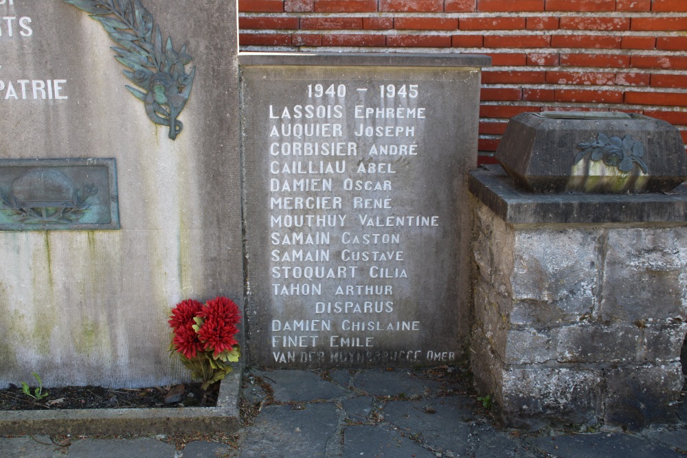 Oorlogsmonument Sars-la-Bruyre #3