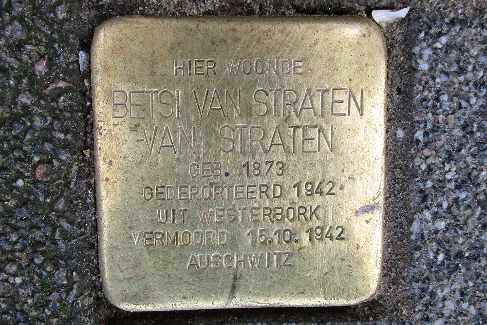 Stolperstein Maaskade 109B #2