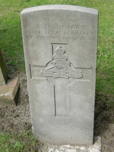 Commonwealth War Grave St. Bridget Churchyard