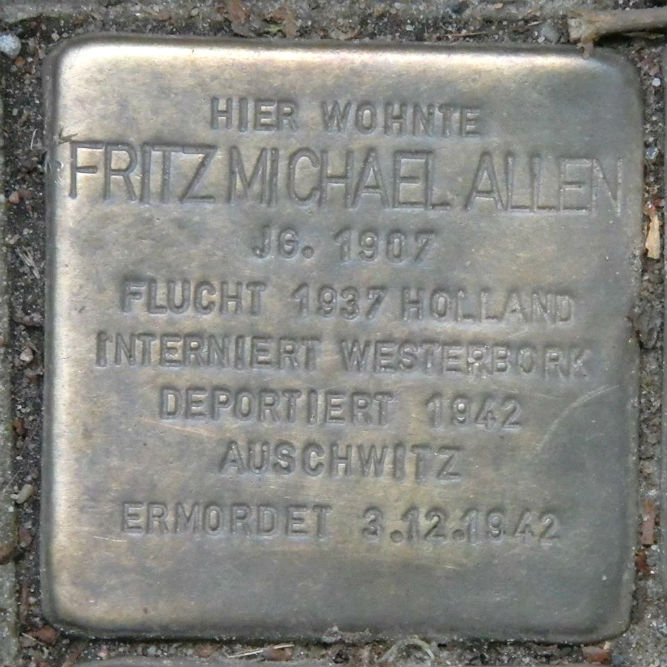 Stolpersteine Wohlers Allee 28 #1