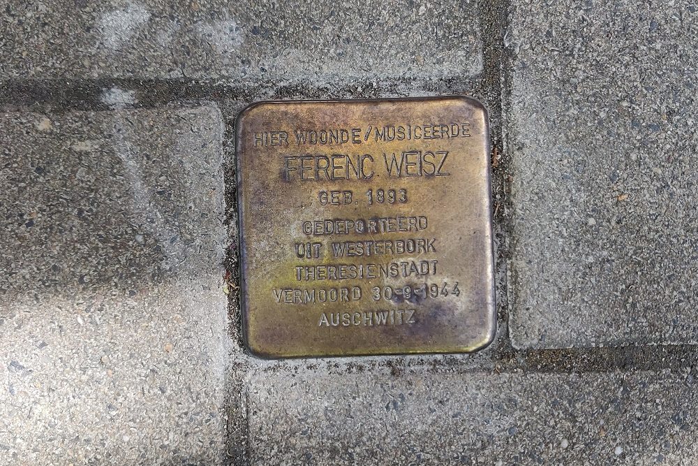 Stolperstein Deurloostraat 74hs