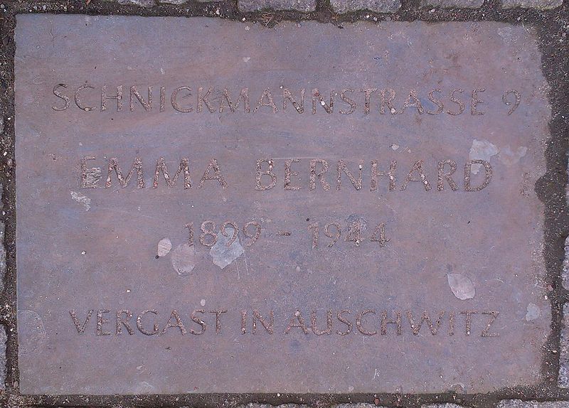 Gedenkstenen Schnickmannstraße 9 #2