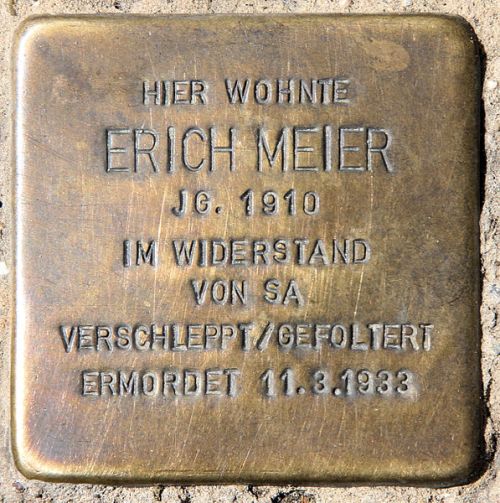 Stolperstein Kurze Straße 1 #1