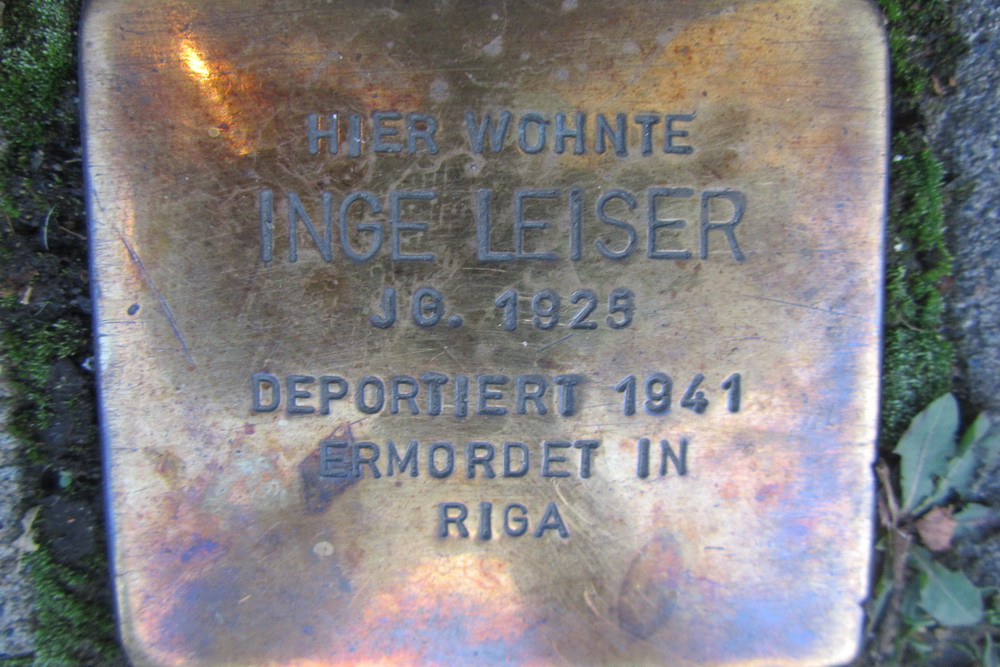 Stolpersteine Spichernstrae 30 #3